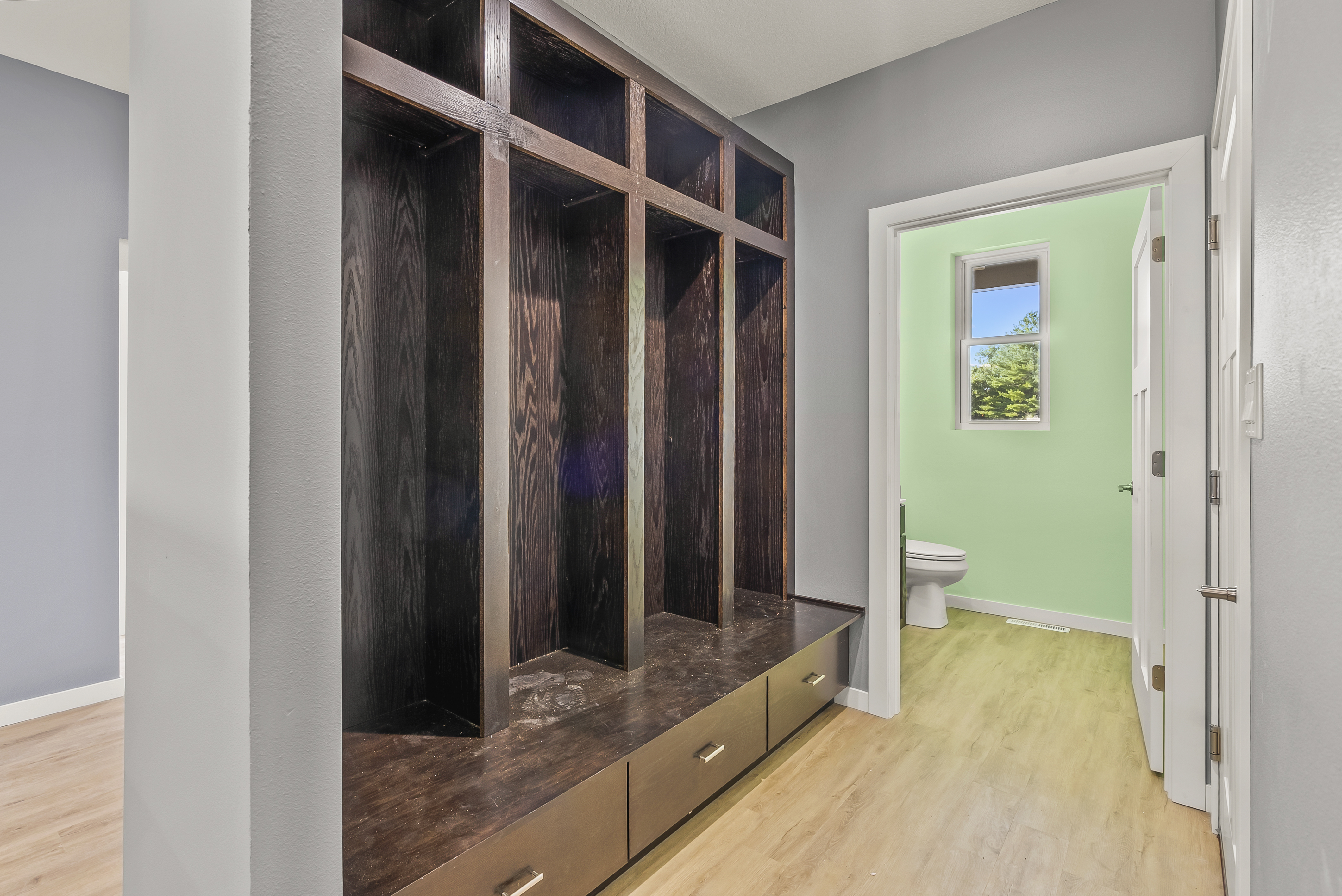 Interior finishes of the custom home