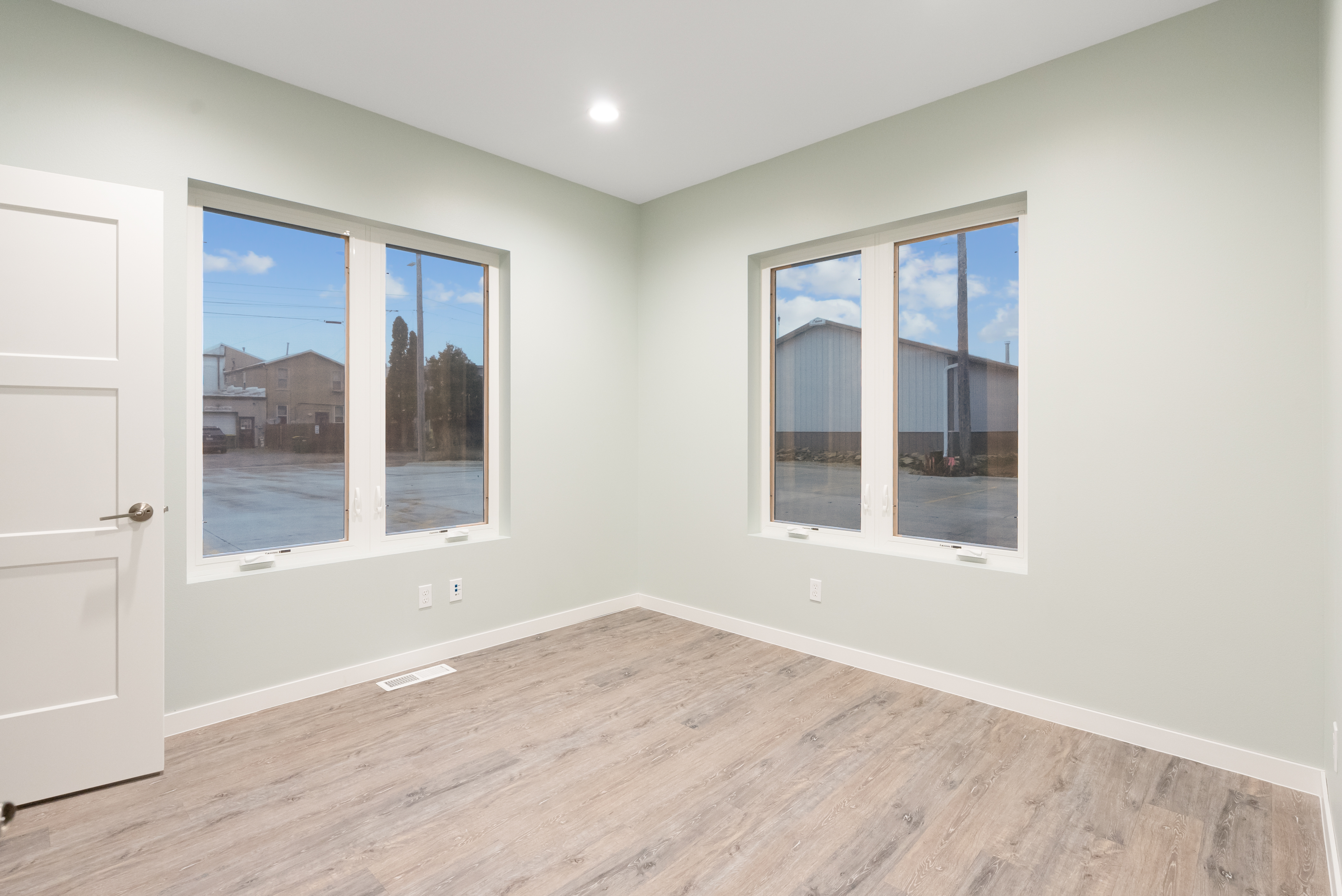 Interior finishes of the Waverly Commercial Building
