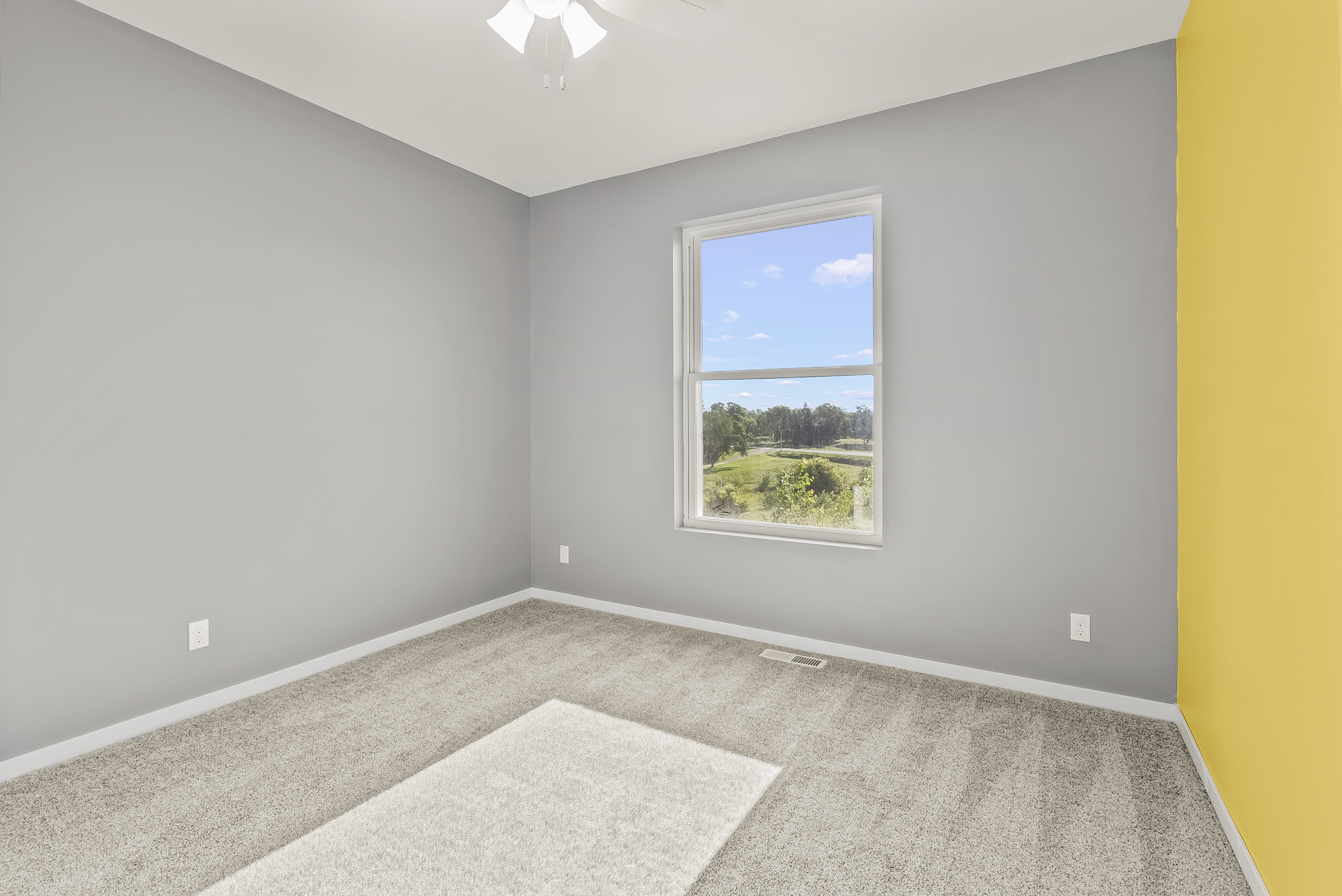 Living space inside the Waverly House
