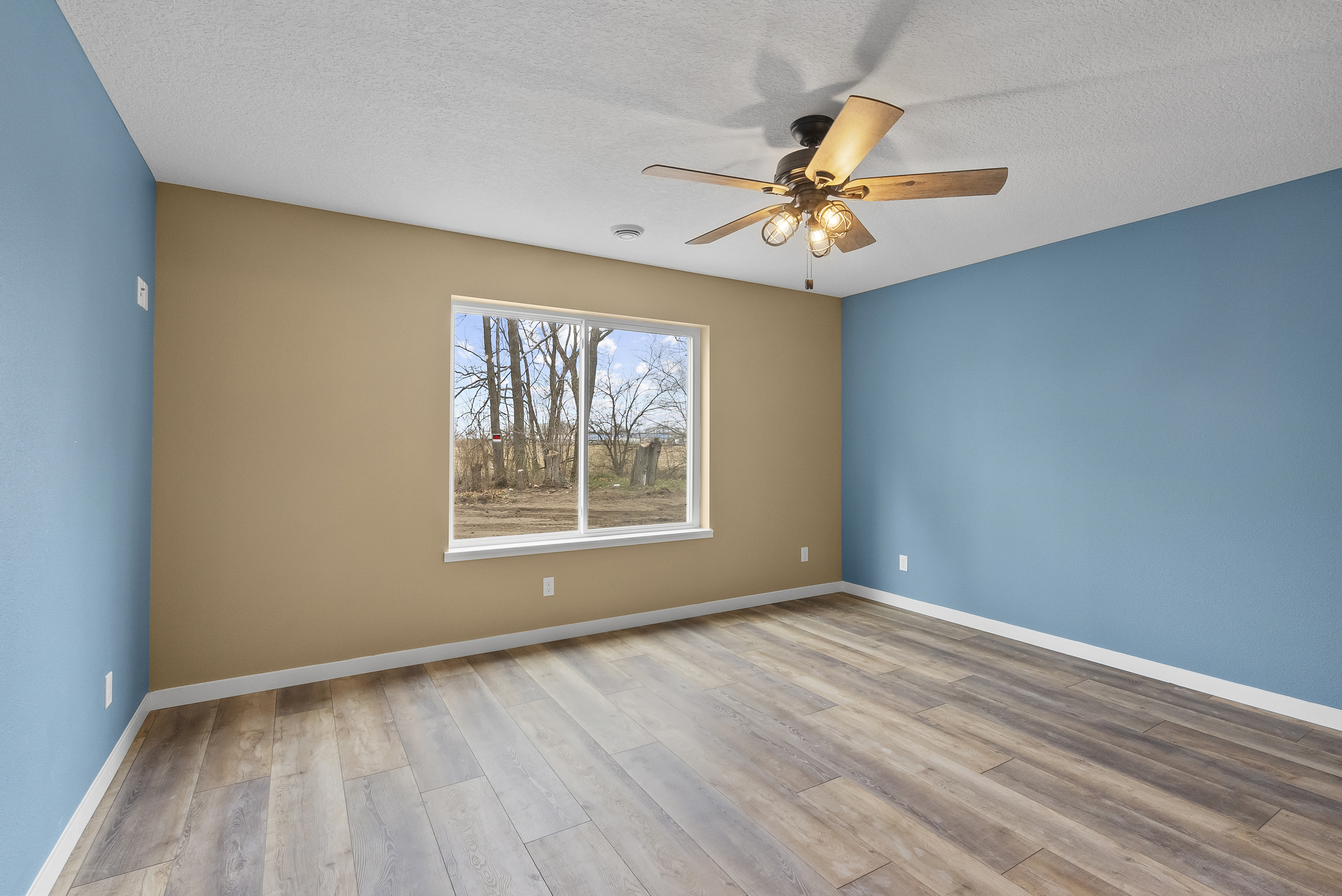 Interior finishes of the custom ranch