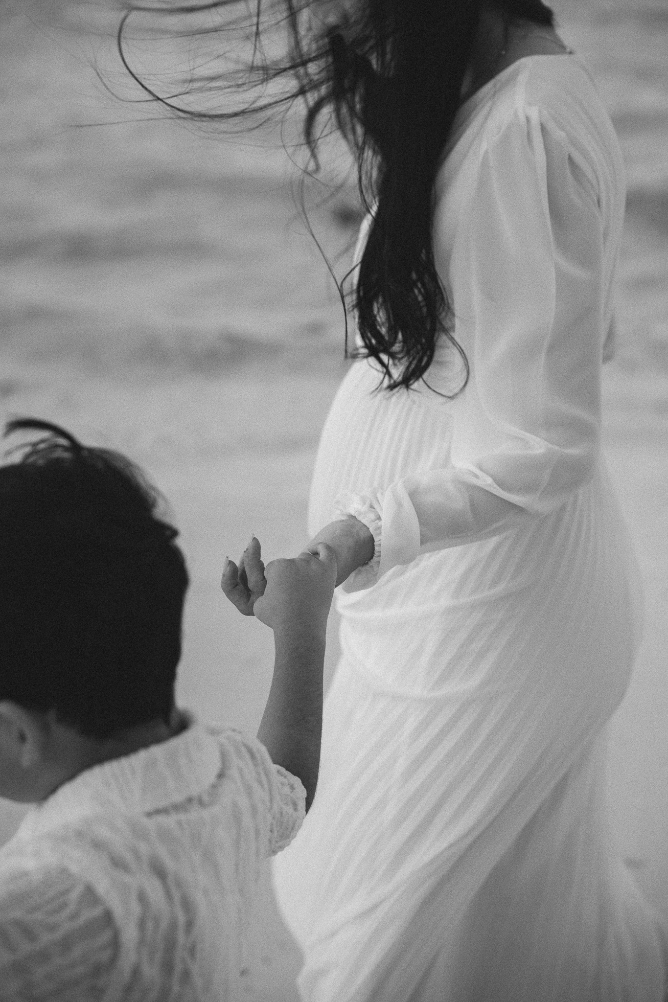 Family photoshoot Zanzibar - joyful family session on the beach