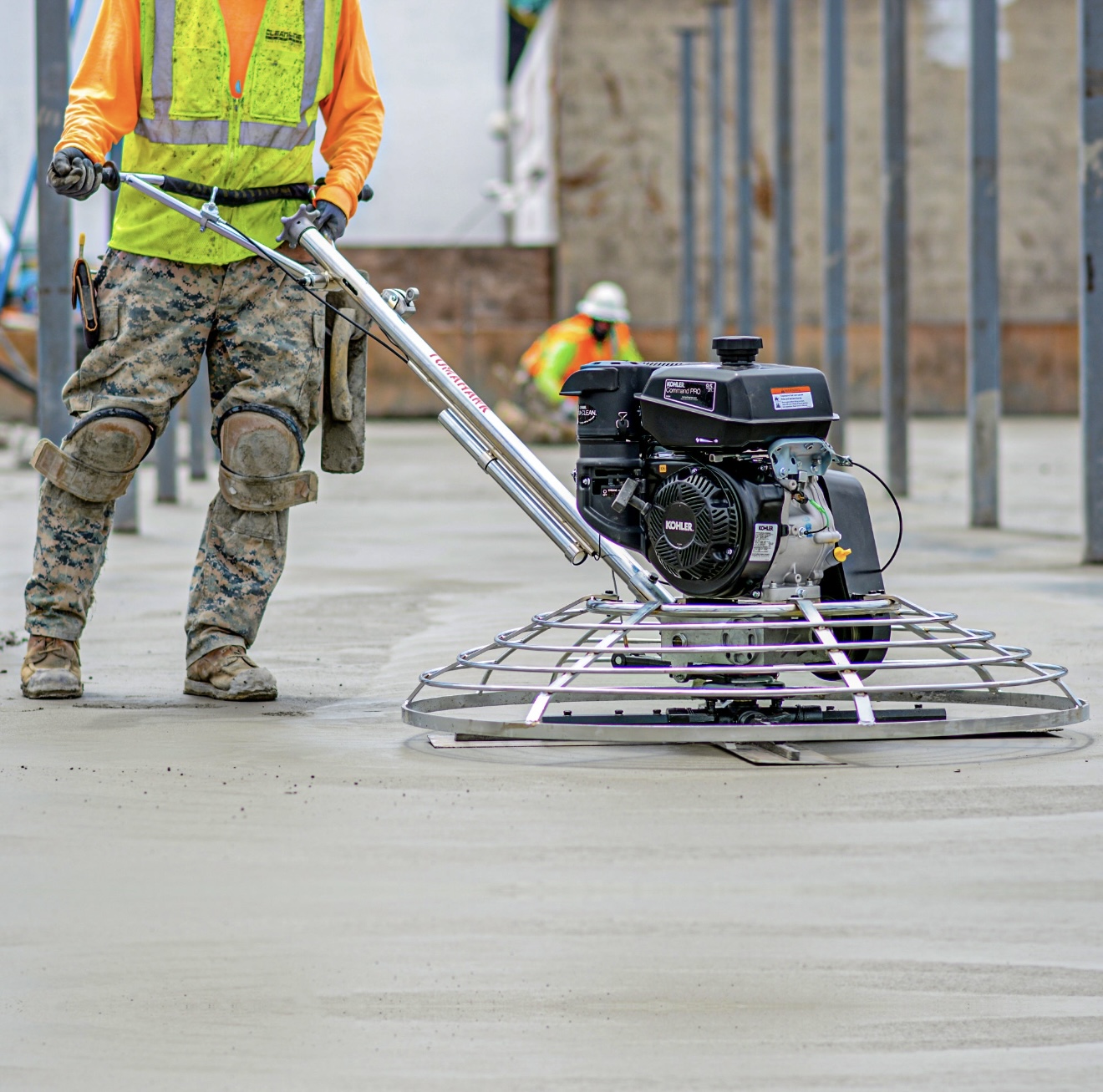Onyx & Iron Construction crew completing commercial build-out in North Texas