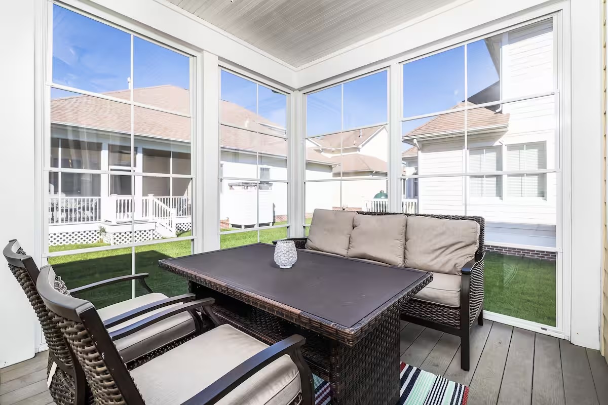 Bayside home relaxation space