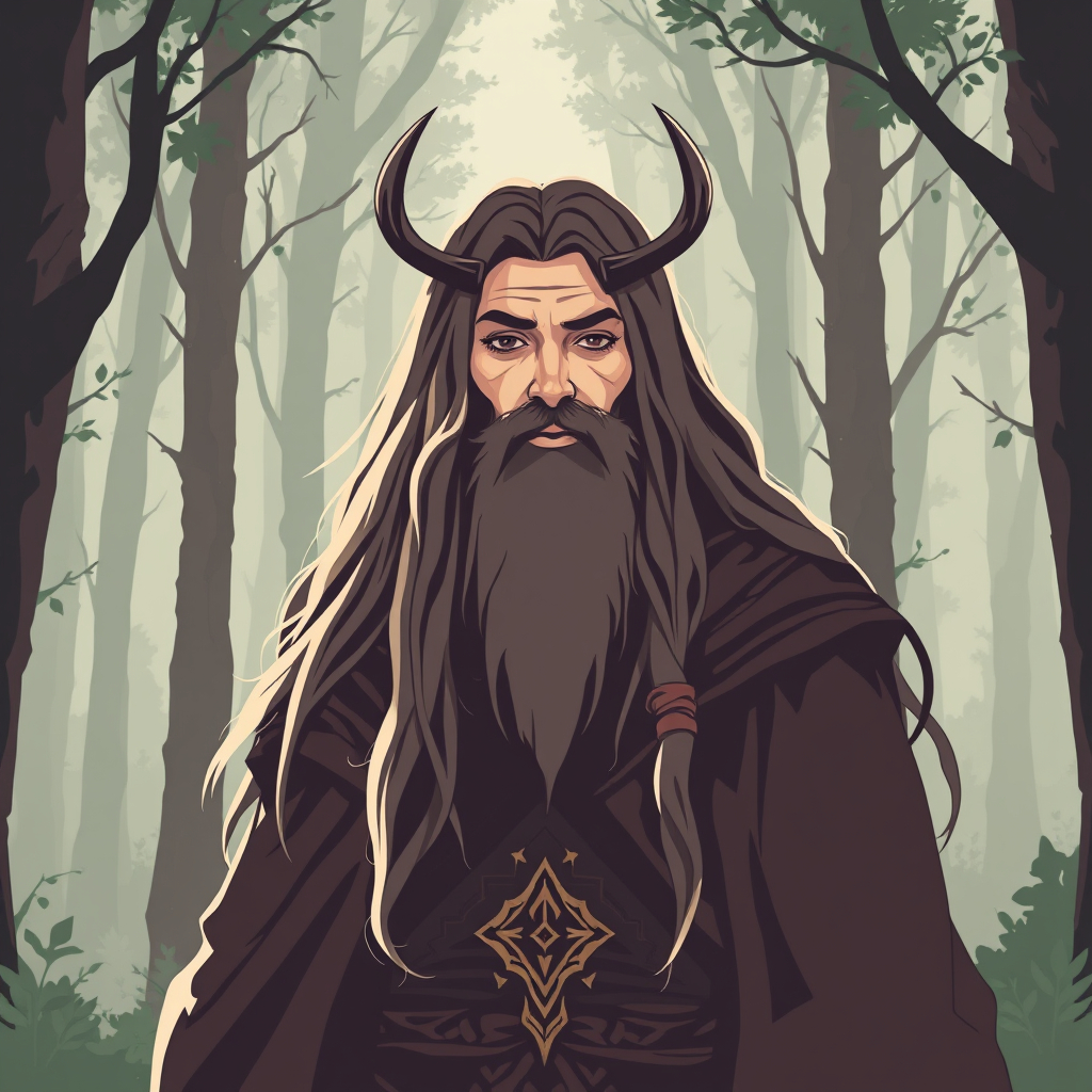 Druid class illustration