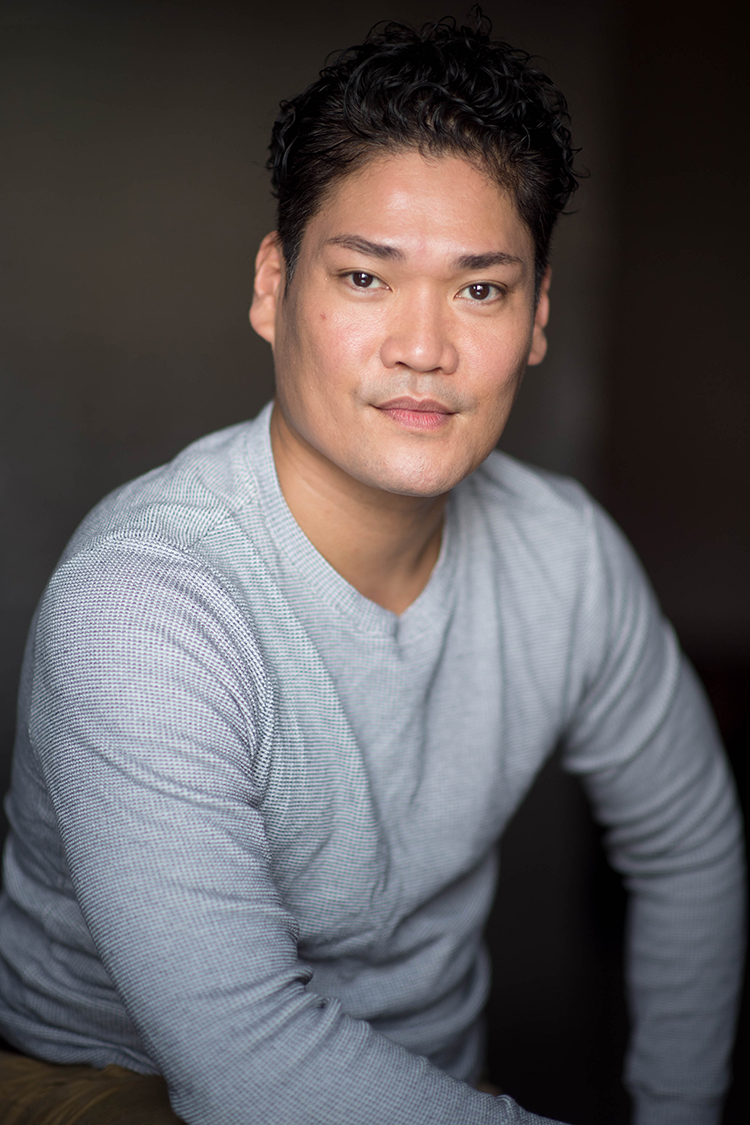 Marcus Rivera headshot 2 — close-up portrait, Filipino-Australian actor based in Sydney