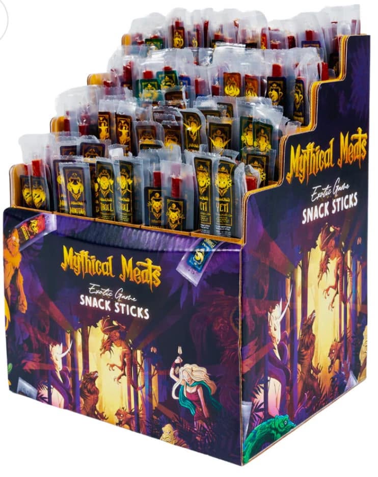 Mythical Meats display box